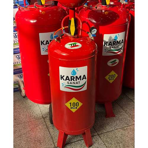 تولید کننده منبع کفپاش ۱۰۰ لیتری کارواش